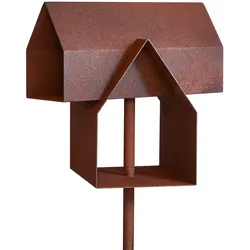 Frederik Roijé - Size Matters Vogelhäuschen, corrosion brown