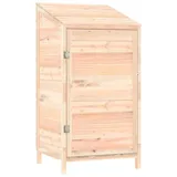 vidaXL Geräteschrank 0,55 x 0,52 m Braun