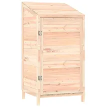 vidaXL Geräteschrank 0,55 x 0,52 m Braun
