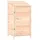 vidaXL Geräteschrank 0,55 x 0,52 m Braun