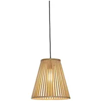 Good & Mojo Hängeleuchte Merapi Pendelleuchte konisch, Natur - 30 cm
