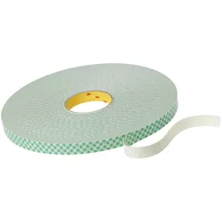 3M PU-Schaumstoff-Klebeband mit Acrylat-Klebstoff 4026, Beige, 6 mm x 33 m, 1,6 mm