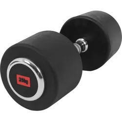 Kurzhantel Profi Gummi 2.5-50 KG SCHWARZ|ROT|silber 25kg