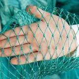 Vogelschutznetz Engmaschig Stabil Taubennetz Balkon Ohne Bohren Rasengitter 1.5 x1.5cm große für Bauernhöfe Weinbau und Obstgarten,1x10m