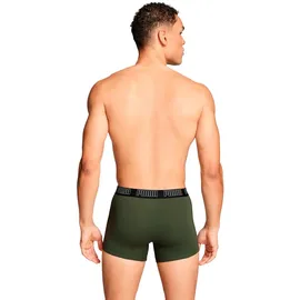 Puma Boxershorts 2er Pack Schwarz/Grün M