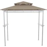 Siena Garden Dach Taupe zu BBQ Pavillon, 100% Polyester