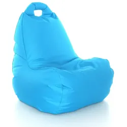 VEVAGO-2020 Sitzsack Hellblau | in und outdoor | Wasserbeständig