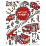 Adrian & Wimmelbuchverlag GmbH Feuerwehr Wimmelbuch - Das große Bilderbuch ab 2 Jahre: Kinderbücher ab 2 Jahre