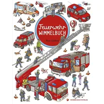Adrian & Wimmelbuchverlag GmbH Feuerwehr Wimmelbuch - Das große Bilderbuch ab 2 Jahre: Kinderbücher ab 2 Jahre