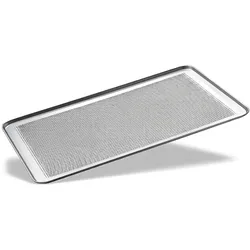 WORLDMAI professionelles perforiertes Backblech-Aluminium 60x40 für Bäckerei, Konditorei und Catering.