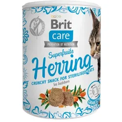 BRIT CARE Cat Snack Superfruits Herring 100g