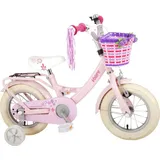 TPFSports Ashley Kinderfahrrad - Mädchen 12 Zoll - Rücktritt + Handbremse - Rosa