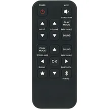 Allimity Fernbedienung Ersatz passend für Canton Digital Movie Soundbar DM55 DM 55