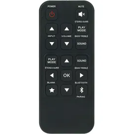 Allimity Fernbedienung Ersatz passend für Canton Digital Movie Soundbar DM55 DM 55