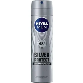 NIVEA Nivea, Men Silver Protect antiperspirant 48H - 150ML (Spray, 150 ml)