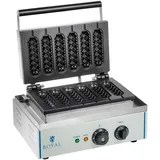 Royal Catering Waffeleisen 1500 Watt Silber