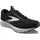 Brooks Damen Revel 7 Sneaker, Black White, 35.5 EU