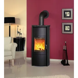Hark Keno ECOplus Kaminofen Kachel meteor-schwarz 7 kW