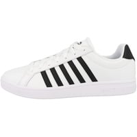 K-Swiss Court Tiebreak Sneaker White/Black/White, 41