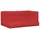 vidaXL Palettenkissen 7-tlg. 0 x 0 x 0 cm rot