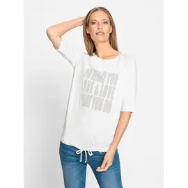 Heine Shirt Kurzarm Beige 40