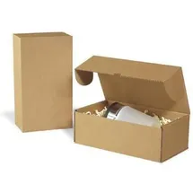 TransPak Klappschachtel 1-wellig, 235x175x55mm C5 Qualität 1.4b braun, braun