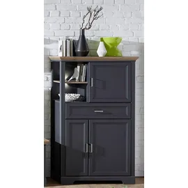 Innostyle Highboard Jasmin 93 x 150 cm Grau