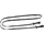 Covalliero Kerbl 32666 Antislip Gummizügel