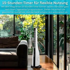 Echos Eco-121 90 cm Turmventilator Weiß