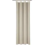 GARDINIA Sehlbach Schlaufenschal mit Gardinenband 135 x 245 cm creme