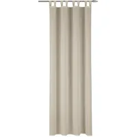 GARDINIA Sehlbach Schlaufenschal mit Gardinenband 135 x 245 cm creme