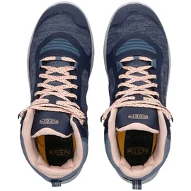 Keen Damen Terradora Flex Mid Waterproof Wanderstiefel, Vintage Indigo/Peachy Keen - 40