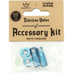 Peaty's X Chris King Mk2 Tubeless Valves Fahrradreifen-Ventilkappe EINHEITSGRÖSSE