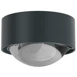 Top Light Puk Mini One Wandleuchte / Deckenleuchte Linse matt | anthrazit matt | LED