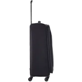 Travelite Chios 4 Rollen Kofferset 3-teilig mit Dehnfalte Koffer & Trolleys Schwarz