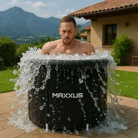 Gorilla Sports MAXXUS Eisbad XL 90 x 90 x 75 cm inkl. Pumpe