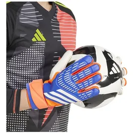 adidas Predator Match Torwarthandschuhe Torwarthandschuhe, blau - Lucid Blue/Solar Red/White, Größe 8-