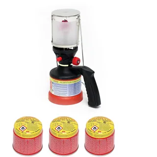 Rothenberger Industrial Scout Campinglampe 3x C200 Kartusche 330 ml mit ILL System - 1500004209