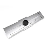 BAUHELD Streichmaß Metall 200 mm