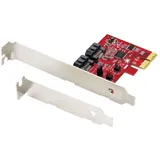 Renkforce RF-4679590 2 Port RAID Controller PCIe x4 Passend für (SSD): SATA SSD inkl. Low-Profile Slotblech