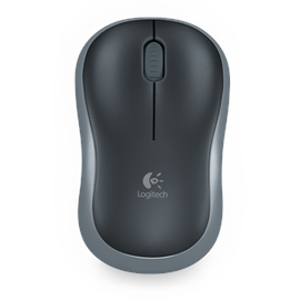 Logitech M185 Wireless Mouse schwarz/grau