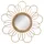 Atmosphera Blume 38 cm Beige