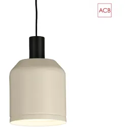 ACB Pendelleuchte TURKANA 3908/16, E27, max. 15W, IP20, weiß / Kabel schwarz ACB-C3908082B