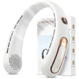 Nackenventilator 3 Stufen Leise und Leistungsstark Halsventilator mit LED Anzeig