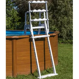 gre accessories Sicherheitsleiter Silber 120/132 cm