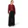 Zero Damen mit 3D Blumen 38, Cabernet | 38