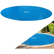 Arebos Solarabdeckplane blau 4,57 m