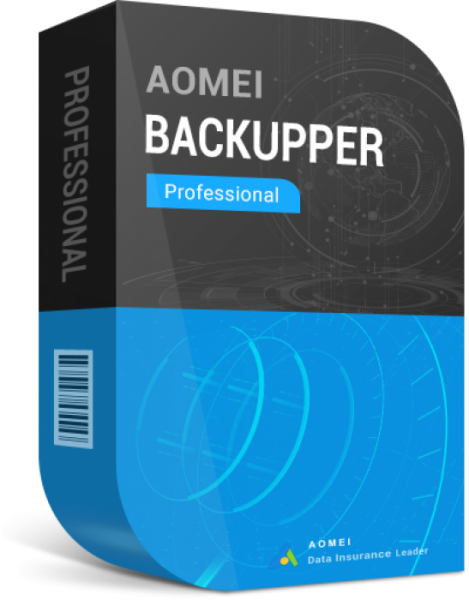 AOMEI Backupper Professional | 1 PC / 1 Jahr | Download + Produktschlüssel