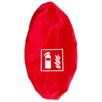 FireLoq Schutzhaube Rot für 6 kg / 6 l Feuerlöscher – Mit F001 Symbol nach ISO 7010
