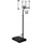 vidaXL Basketballständer Transparent 235-305 cm